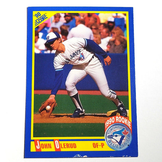 1990 Score John Olerud #589 Toronto Blue Jays First Baseman Rookie MLB EX