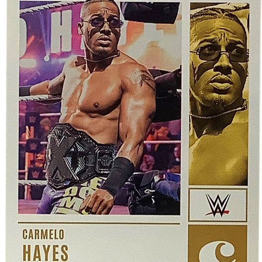 Carmelo Hayes, WWE Card 84, 2023 Panini -Chronicles WWE Collectors Card NM+
