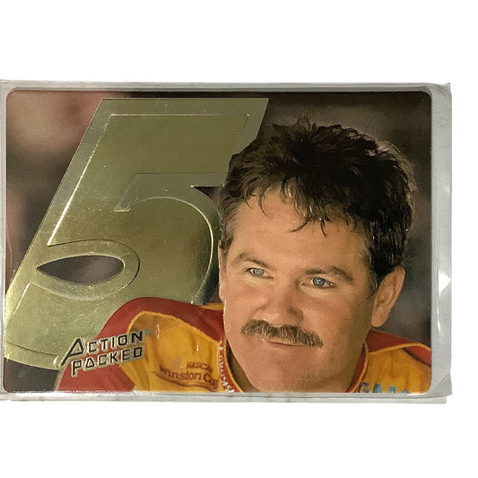 Terry Labonte #5 Embossed Photo Card, NASCAR Card #78, 1994 Action Packed