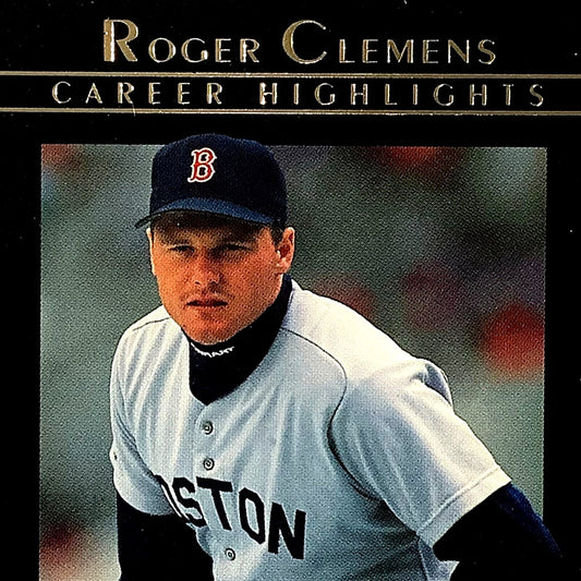 1992 Fleer Roger Clemens Career Highlights Card #15, Q&A w/ The Rocket, NM+