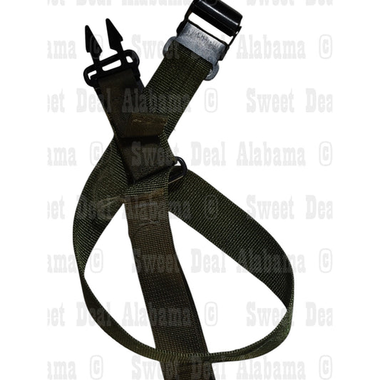 24" OD Webbing Strap – 1" Wide, Multi-Fastener, Military Style Utility Tie-Down