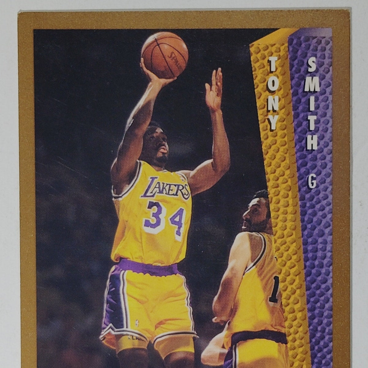 1992–93 Fleer Tony Smith #365 – Los Angeles Lakers – Guard – VG/EX