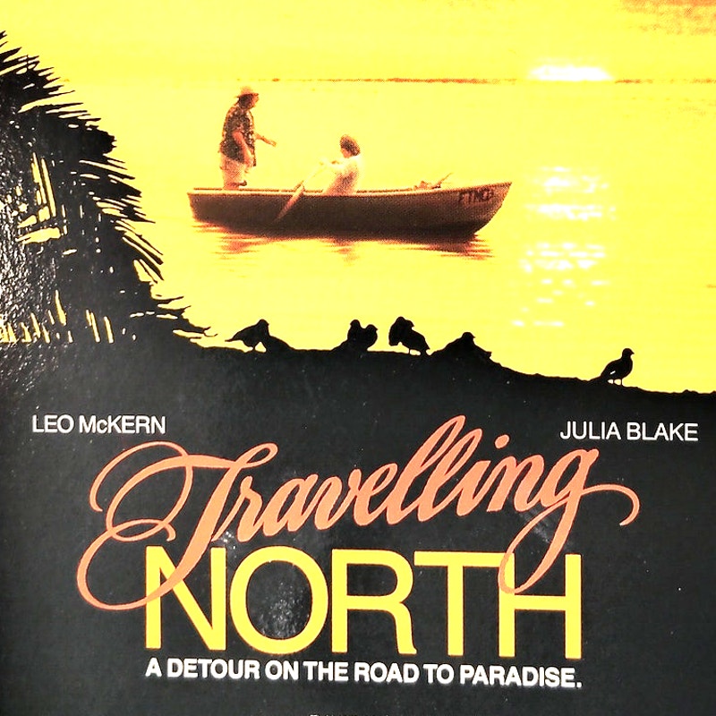 Travelling North VHS 1989 Leo McKern Julia Blake Graham Kennedy Australian Drama