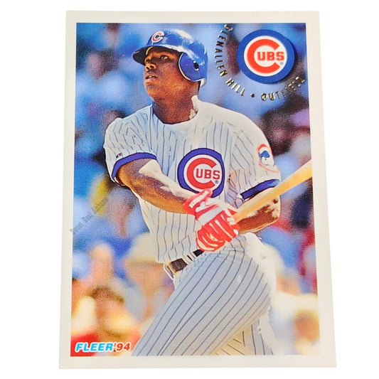 Glenallen Hill, Chicago Cubs, #387, 1994 Fleer Baseball Collector's Card