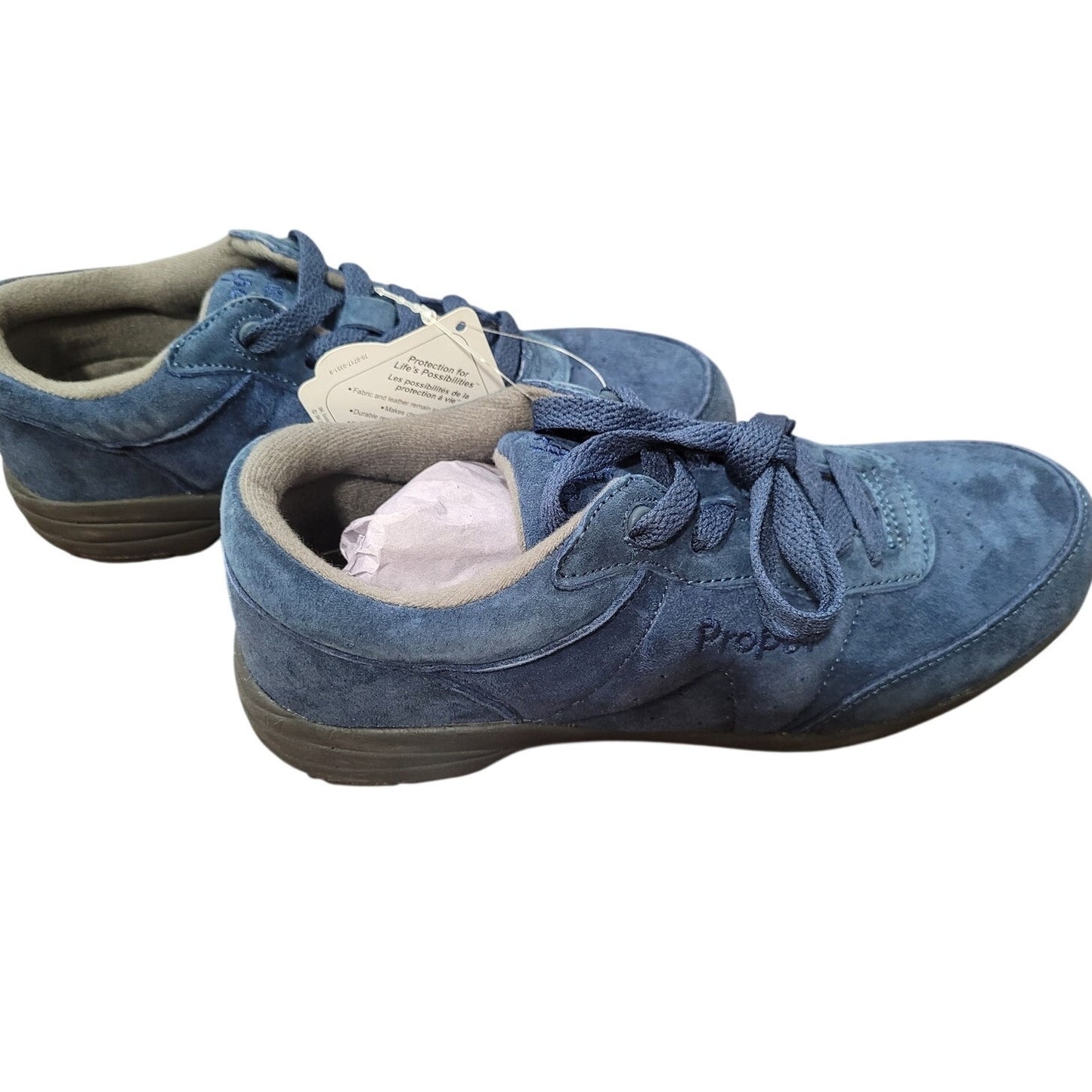 Women’s Washable Walking Sneakers – Indigo Blue Size 5.5 Comfort Athletic Shoes