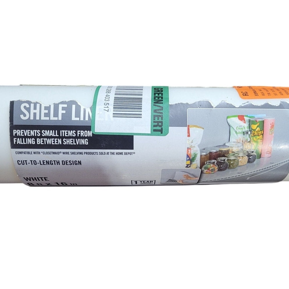 Everbilt 8 ft. x 16 in. Shelf Liner - 6 linear ft. of 16" Deep Shelving / Drawer