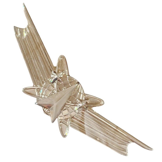 Air Force Space Force Operations Badge Pin, Mirror Finish, 3'W x 7/8"H, NIP