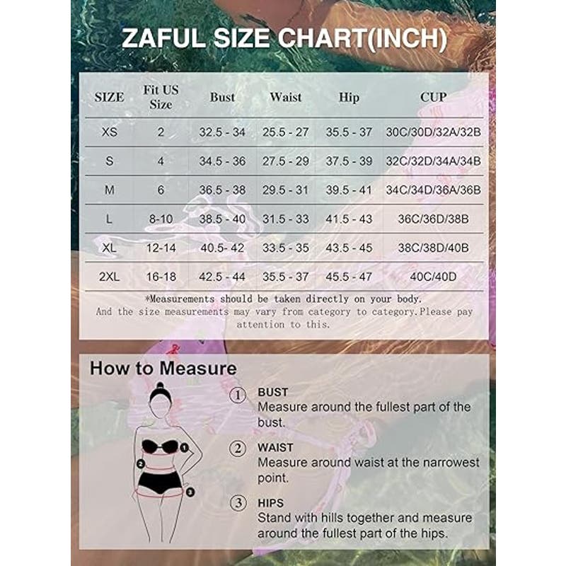 ZAFUL Bandeau Bikini O Ring Strapless Tie Back High Cut Two Piece, Blue, S (4)