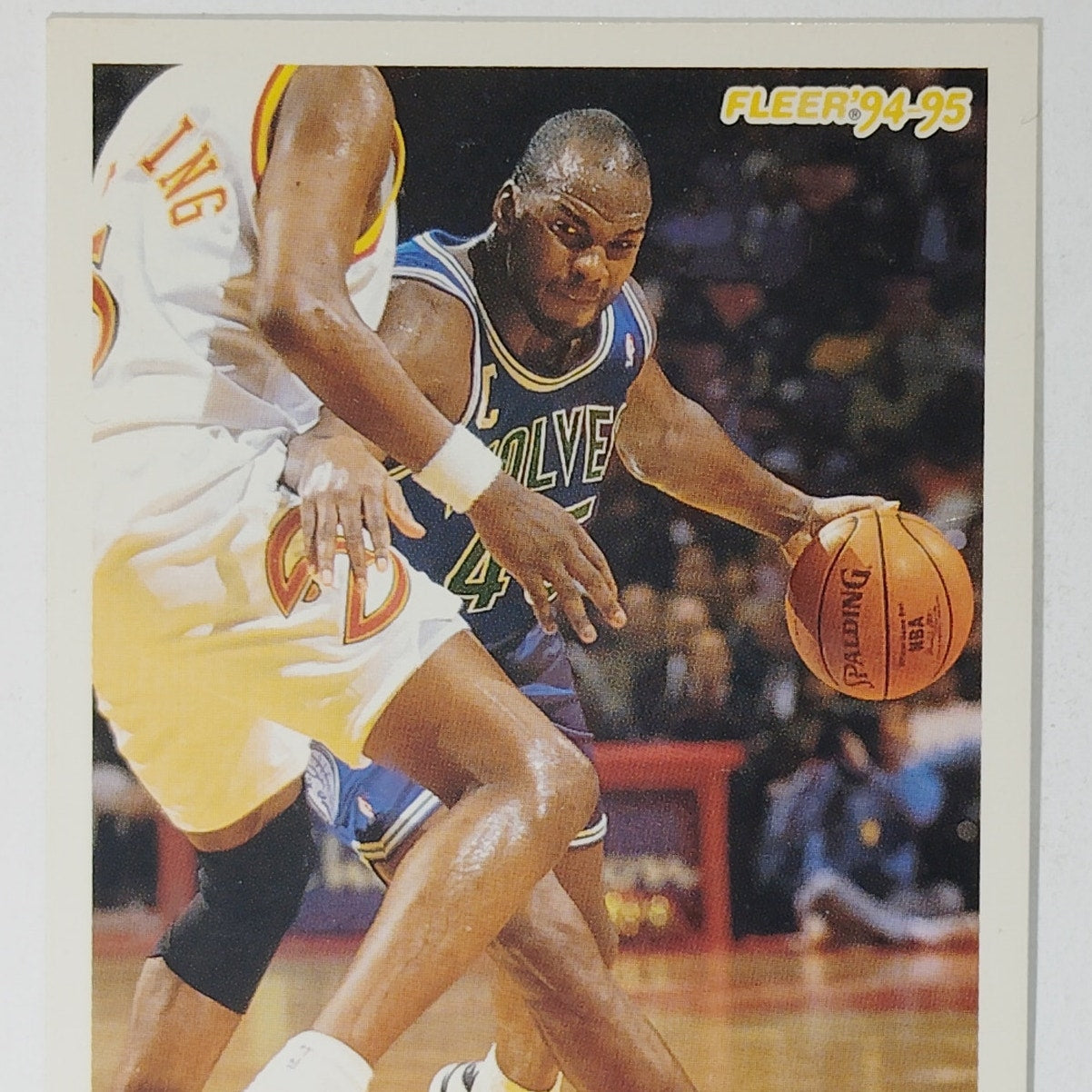 1994-95 Fleer Chuck Person Card No. 134 – Timberwolves – Forward – VG/EX