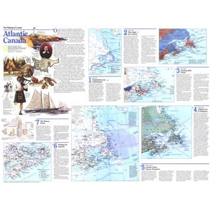 National Geographic October 1993 -Labrador Canada, American Prairie, The Cambrian Period, Afghanistan's Uneasy Peace, Tower of London...