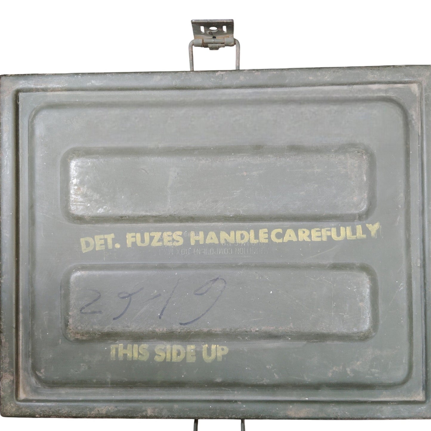 Military Surplus Metal Fuze Box – ADF Mk 44 Mod Sub Assembly, 1954 Dated, EUC