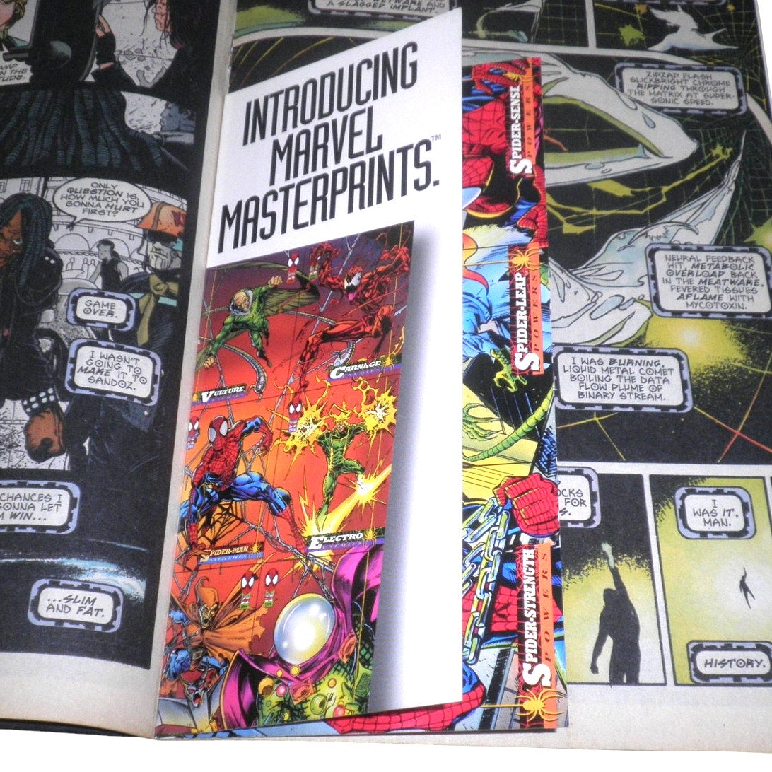Marvel's Ghost Rider (Foil Cover) #1, May 1994, Includes 3 Collectors Cards