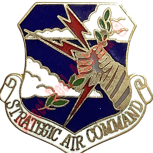 Vintage Strategic Air Command (SAC) - Hat, Lapel or Tie Pin 1-1/8"H x 1-1/16"W