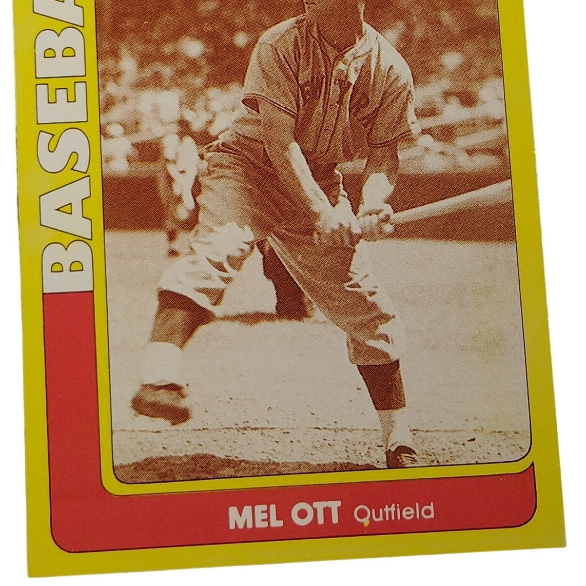 1991 Swell Baseball Greats Mel Ott #144 New York Giants OF Baseball Card NM