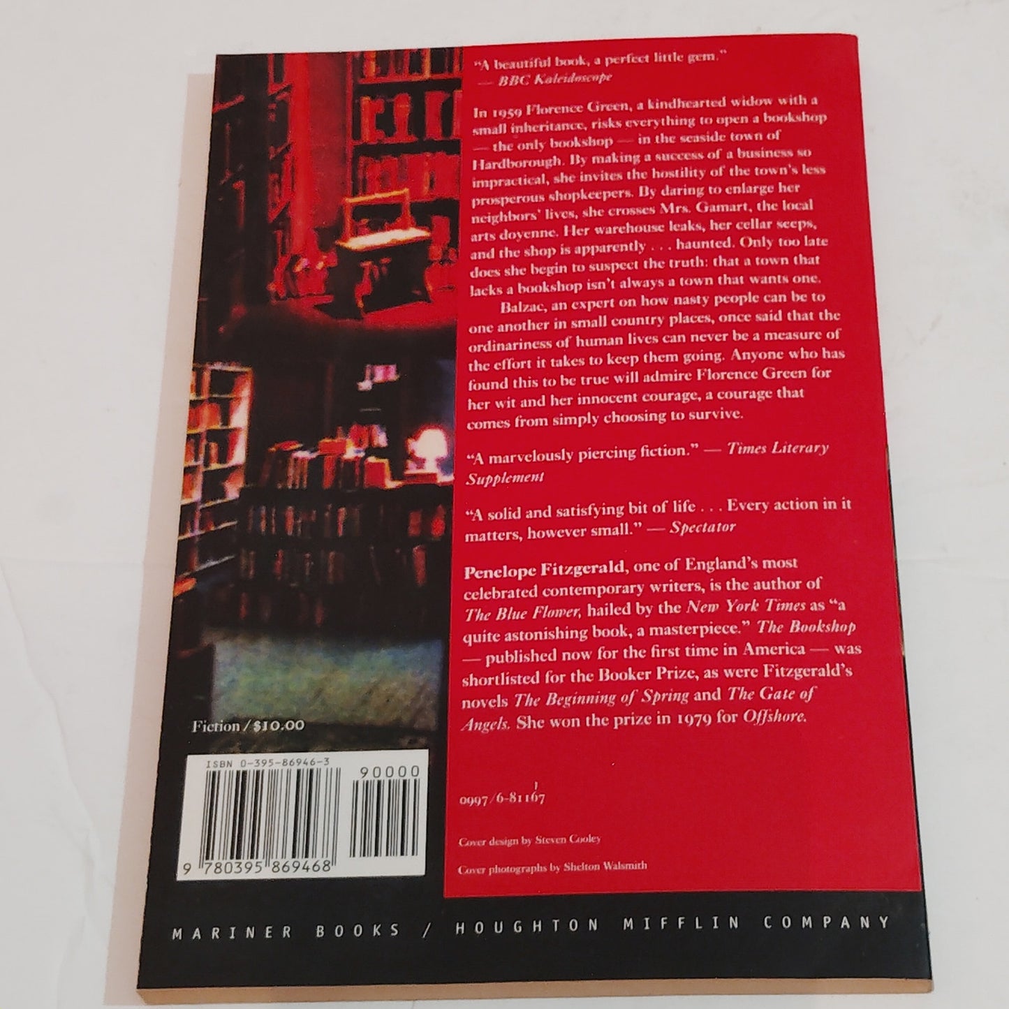 The Bookshop 1997 First US Edition PB LN Aged Pages Penelope Fitzgerald Novel
