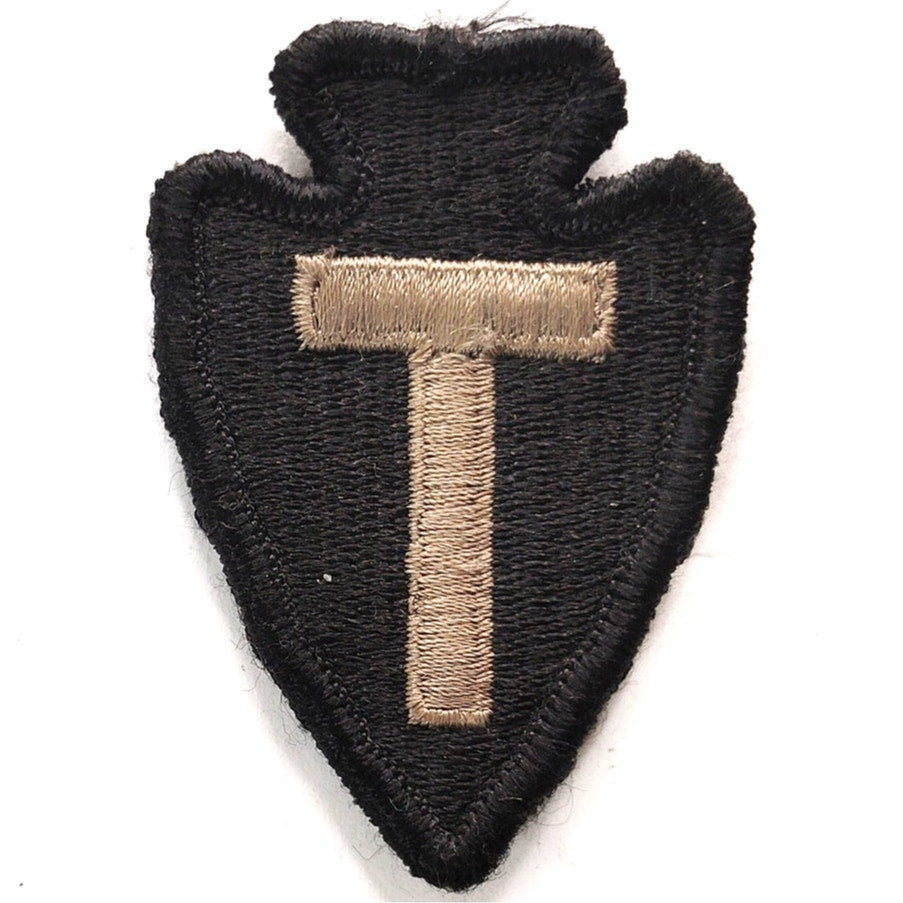 Embroidered US Army 36th Infantry Division Patch Subdued 2‑1/2 × 1‑7/8 Hook Back