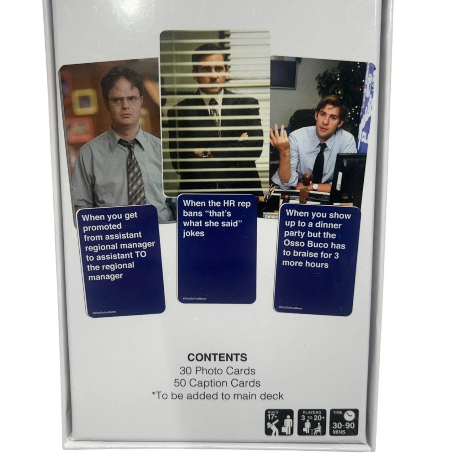The Office Expansion Pack Card Game - What Do You Meme? Party Game for Fans, NIP
