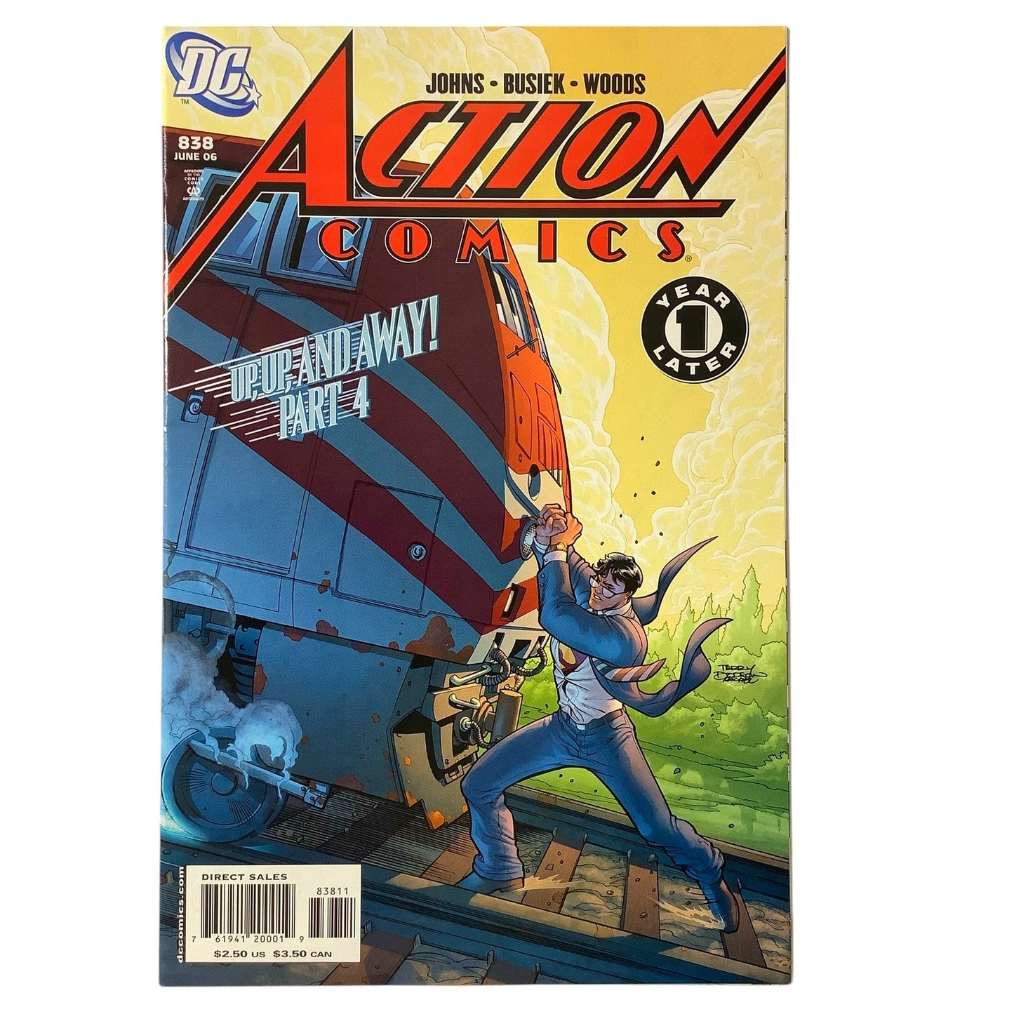 DC, Action Comics #838, Up Up and Away, Jun 2006, VF/NM 9.0