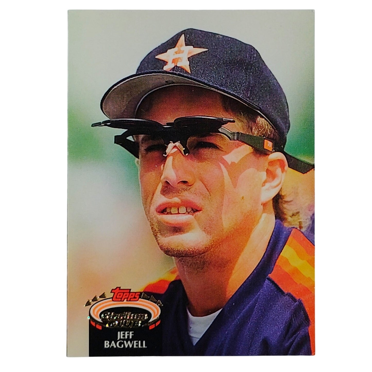 1992 Stadium Club #330 Jeff Bagwell Houston Astros First Baseman - VG/EX