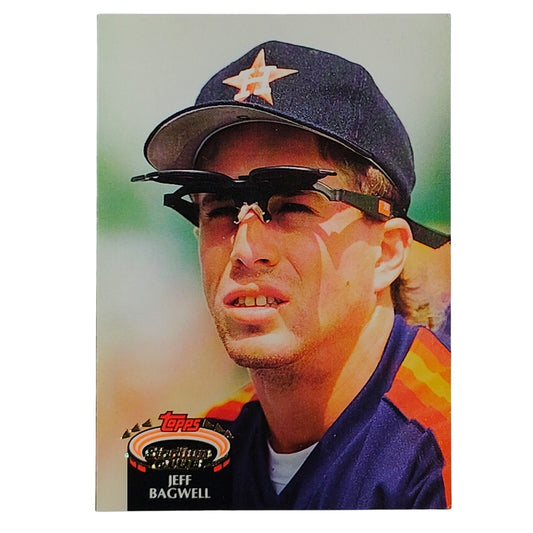 1992 Stadium Club #330 Jeff Bagwell Houston Astros First Baseman - VG/EX