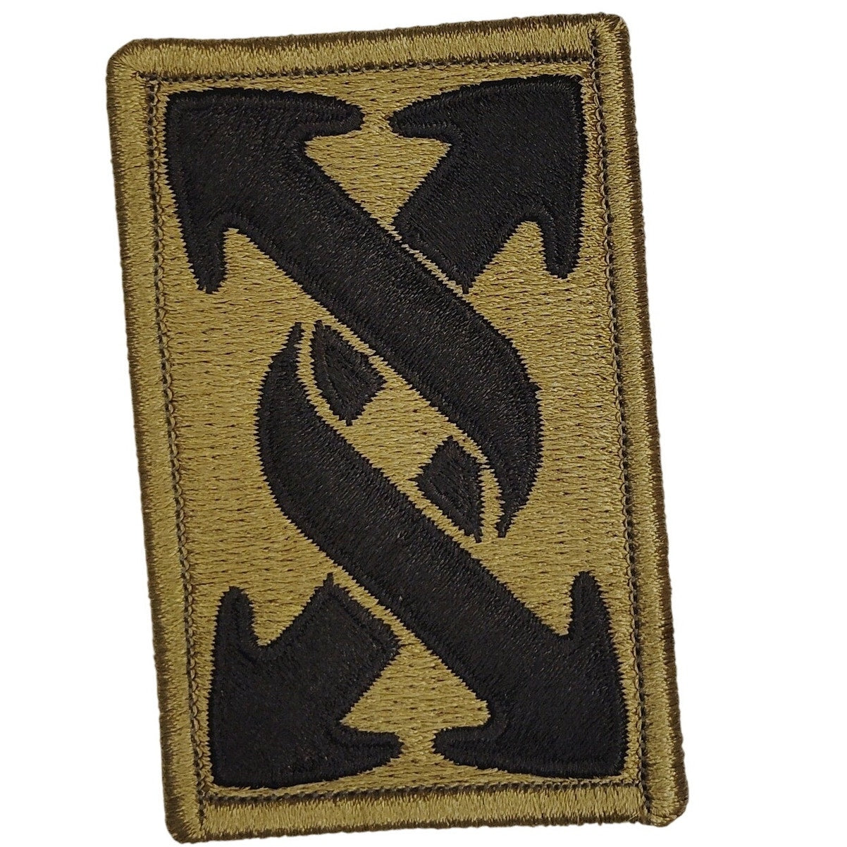 US Army 143rd Sustainment Command Patch OCP Scorpion Hook Back 3" × 2"