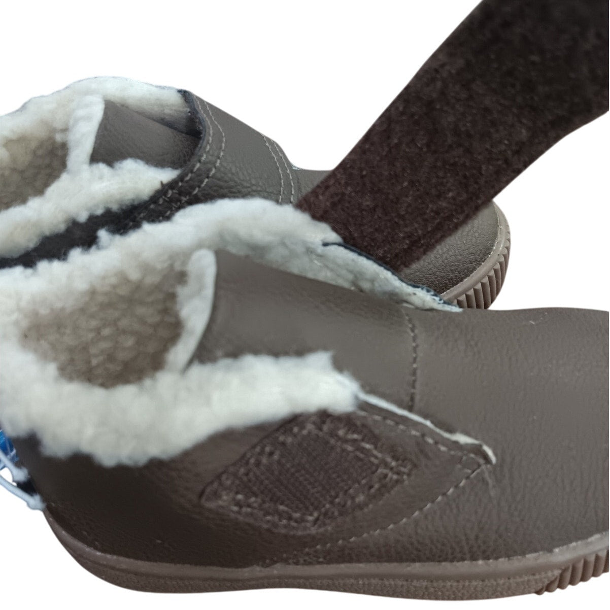 Carter’s Chatham Boot Size 8 Toddler Brown Faux-Suede Hook & Loop Strap CF21F12P