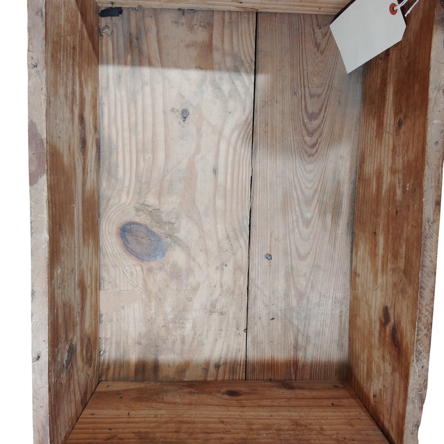 Military Surplus Wooden Storage Crate 27x18x11, Serviceable Condition, 1950s Era