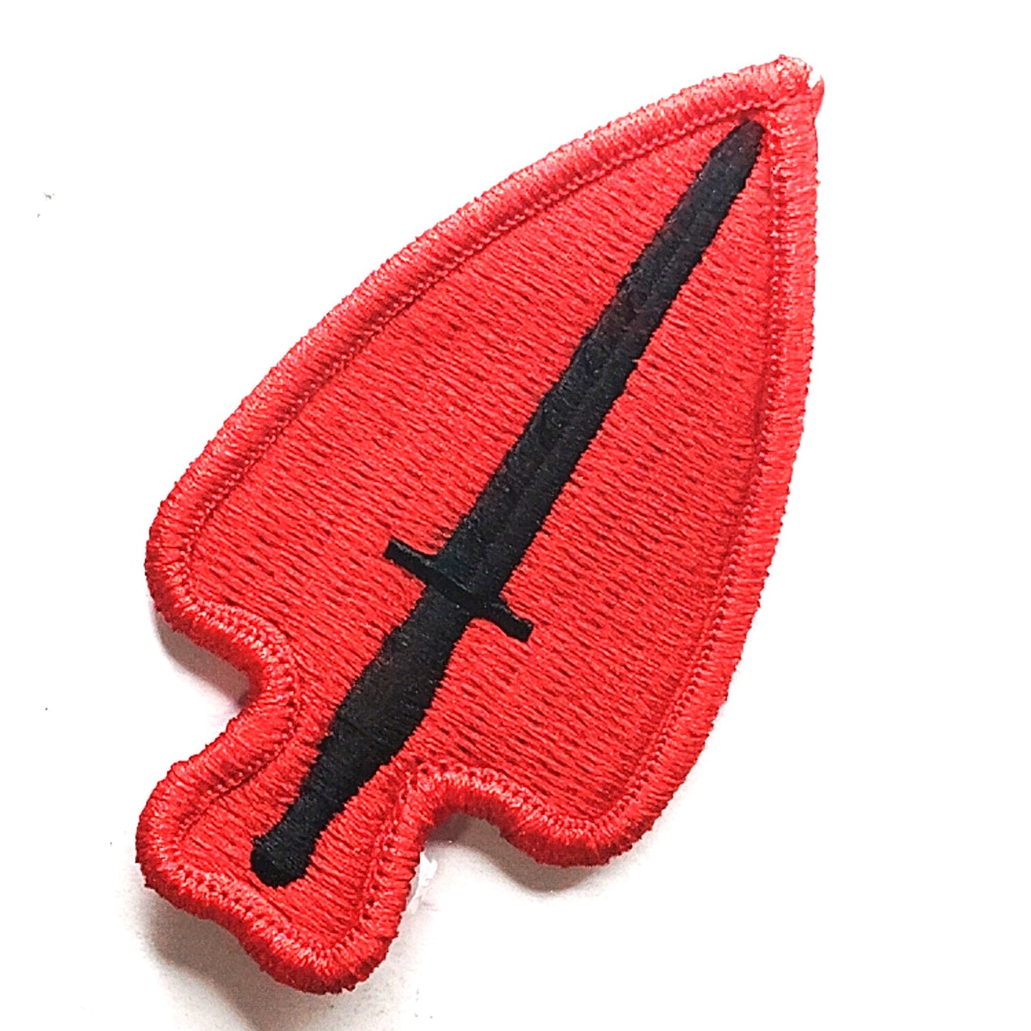US Army Special Operations Command USASOC Patch Full Color Hook Backing 3.5" x 2"
