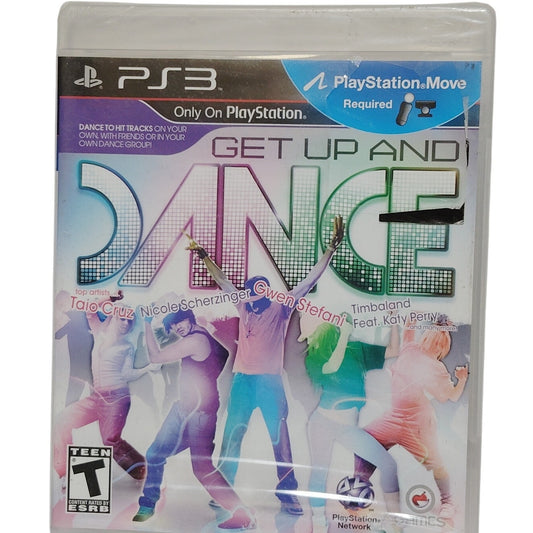 Get Up and Dance, PS3, 2011 Motion-Based Party Game w/ 20+ Tracks & Move Support