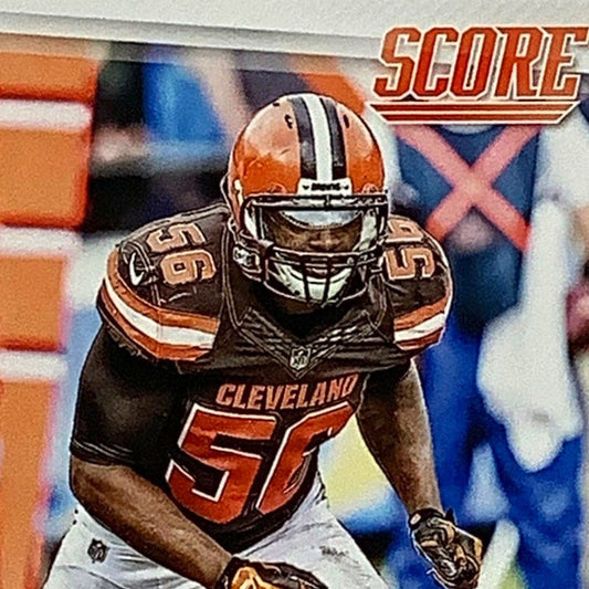 Karlos Dansby, Cleveland Browns, NFL, Panini Score 2016, Card 82, EX/NM