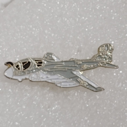 A‑6 Intruder Aircraft Hat or Lapel Pin, Enamel, Navy Attack Jet 1.5" × 5/8"