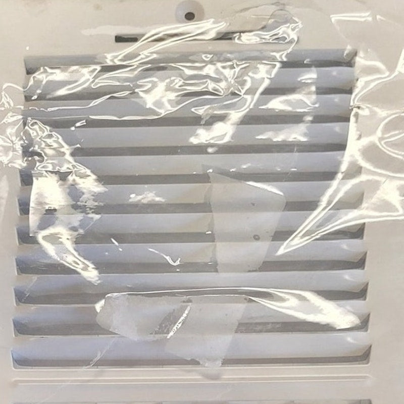12 in. x 6 in. HD 2-Way Steel Adjustable Wall or Ceiling Register Vent, White