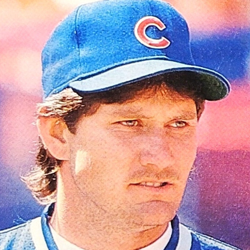 1991 Score Les Lancaster #293 Chicago Cubs Relief Pitcher MLB Baseball Card NM