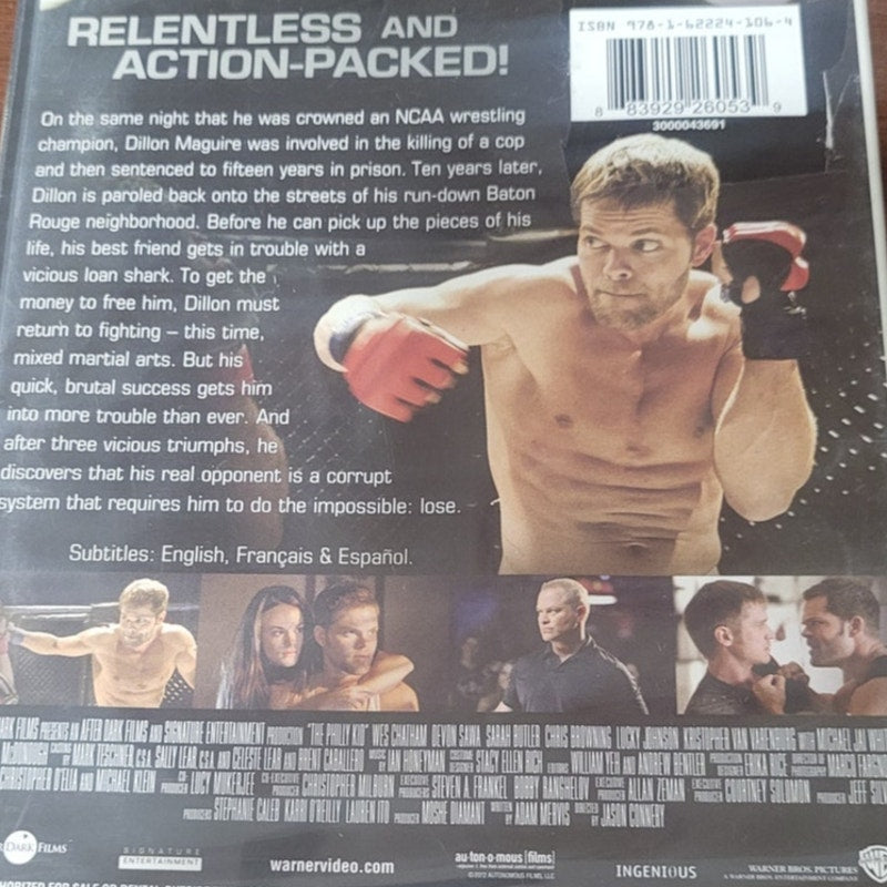 Philly Kid DVD Wes Chatham Devon Sawa MMA Fighting Action Drama Movie