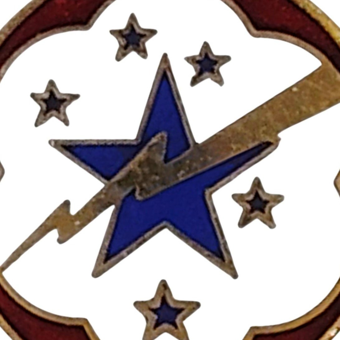 Army Forces Western Pacific (AFWESPAC) WWII Southern Cross Novelty Hat/Lapel Pin