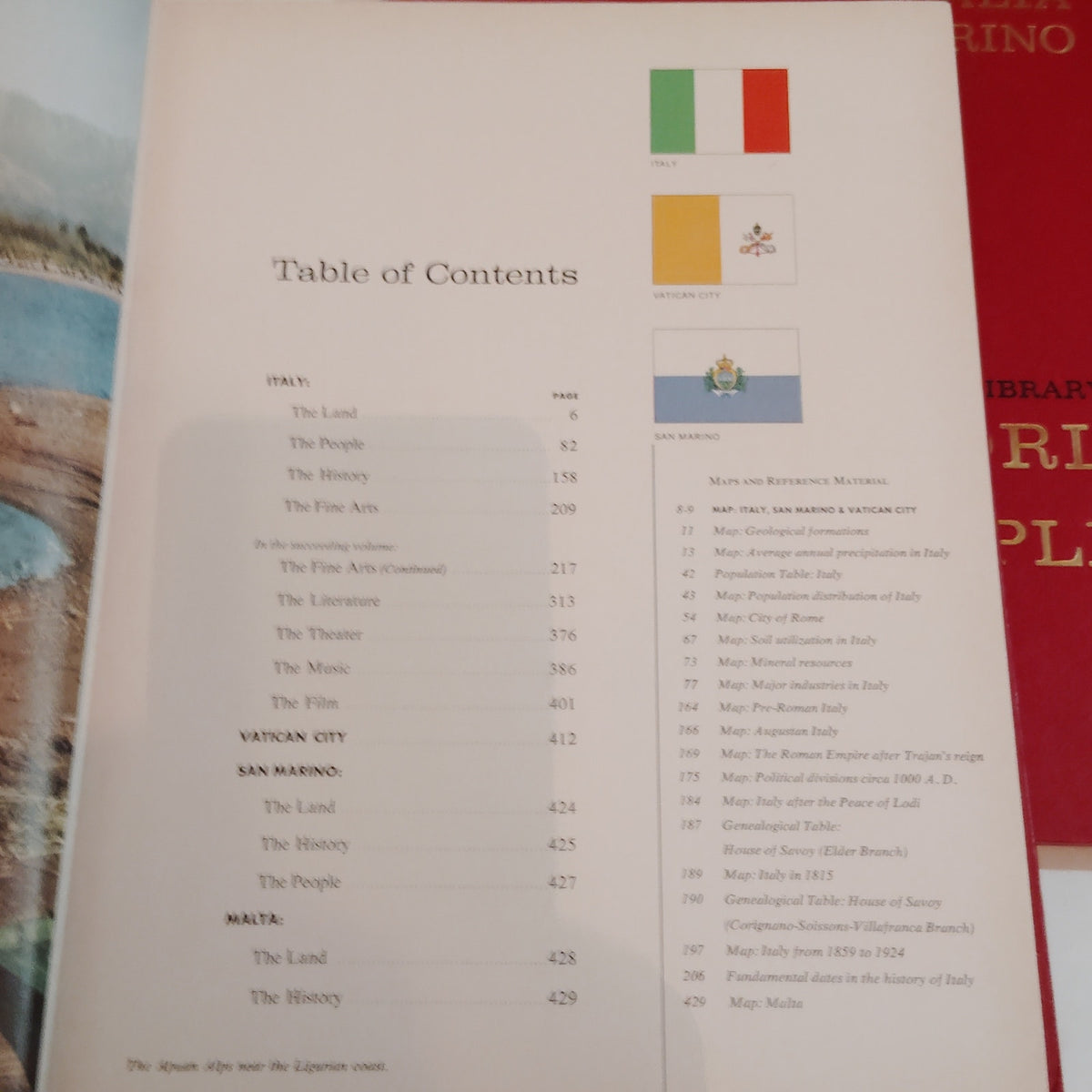 1964 The World and Its Peoples: Italy, Vatican City, Malta, San Marino Vol 1 & 2