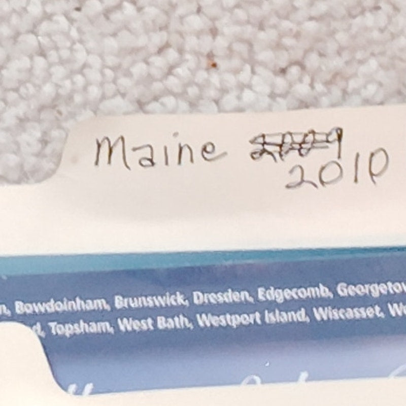 Vintage Maine Travel Magazine Lot 2008 2009 Portland Bar Harbor Midcoast 3.75 Lb