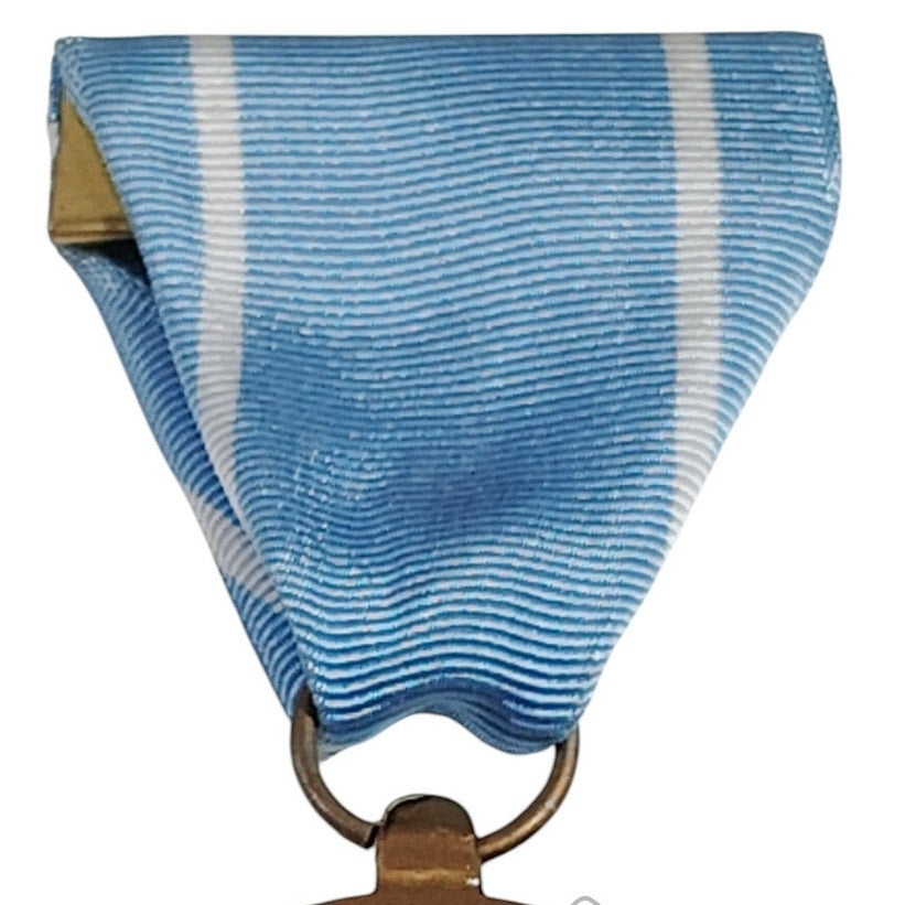 United Nations Service Medal w/ Pinback, 1-7/16"D Medal x 3-1/2"H Overall