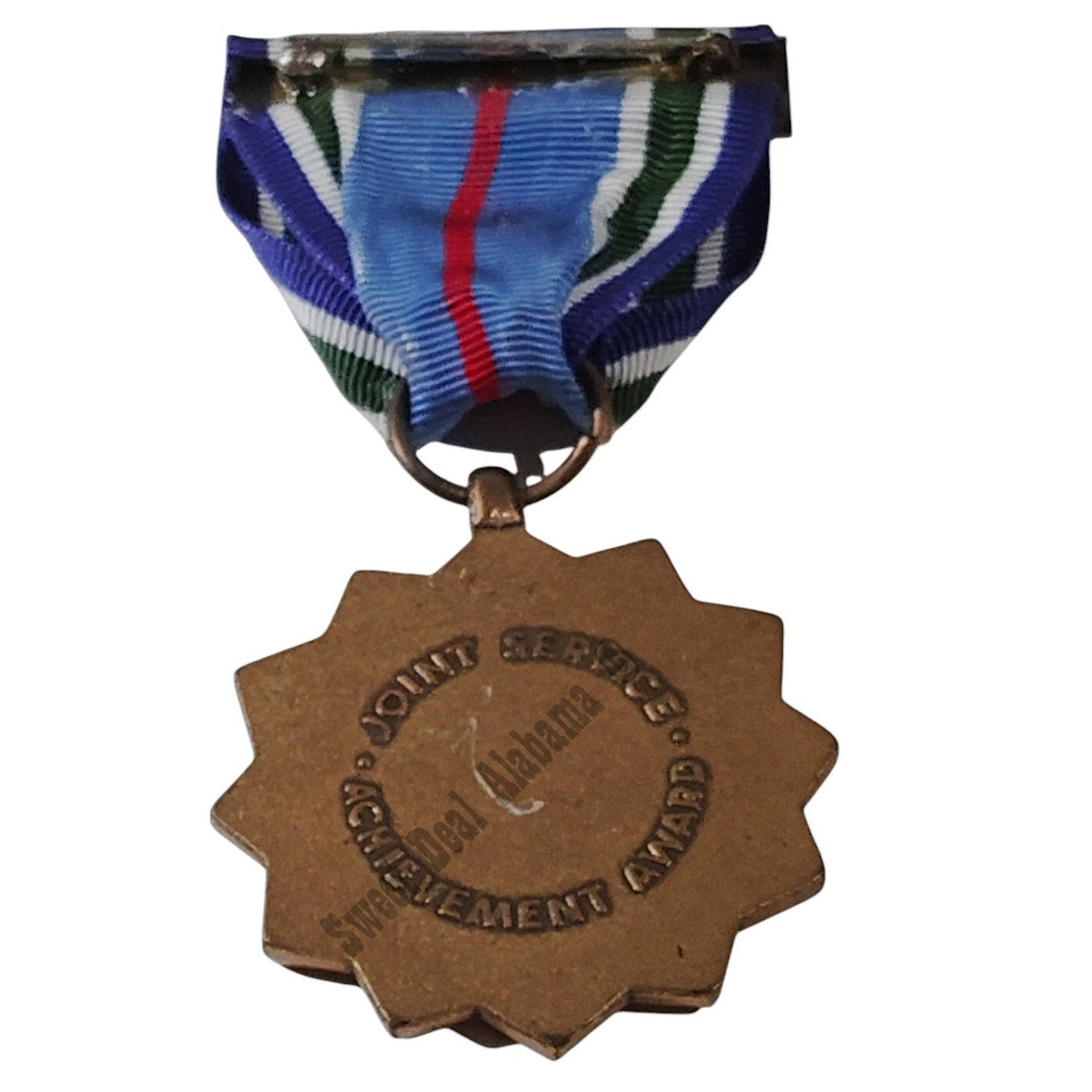 Joint Services Achievement Medal Pinback, 1-3/8"D x 3"H Overall