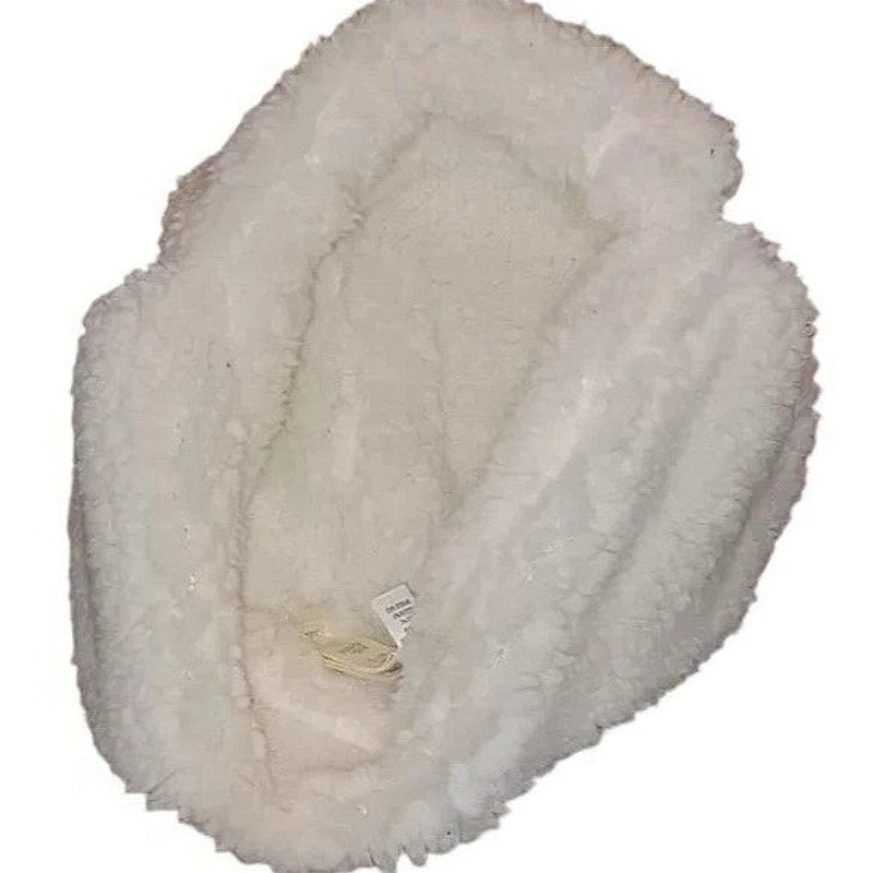 Tucker + Tate Faux Fur Flight Hat – Yellow Freesia Buffalo Plaid – Size 0–12M