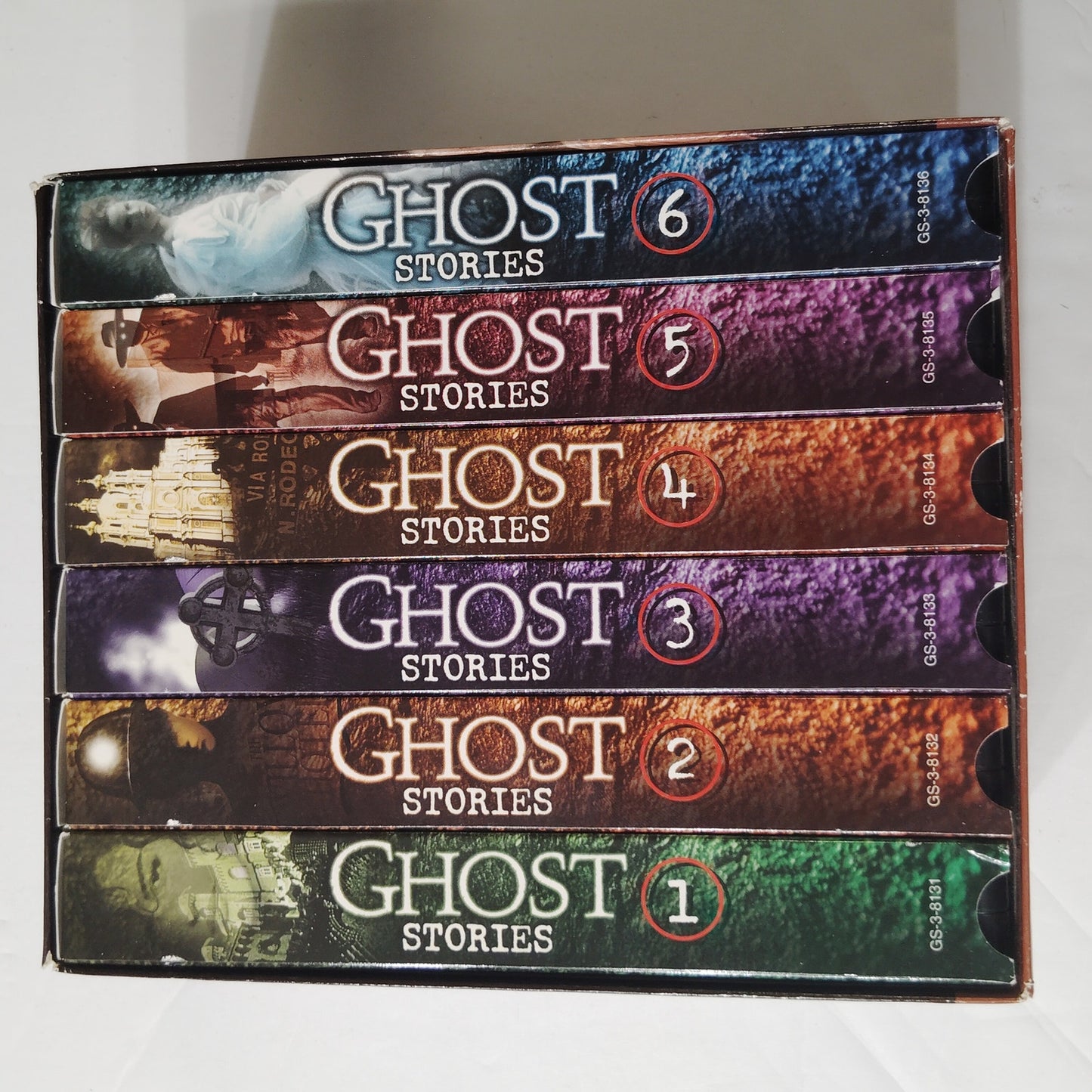 Ghost Stories VHS 6‑Tape Box Set 1997 Patrick Macnee Paranormal
