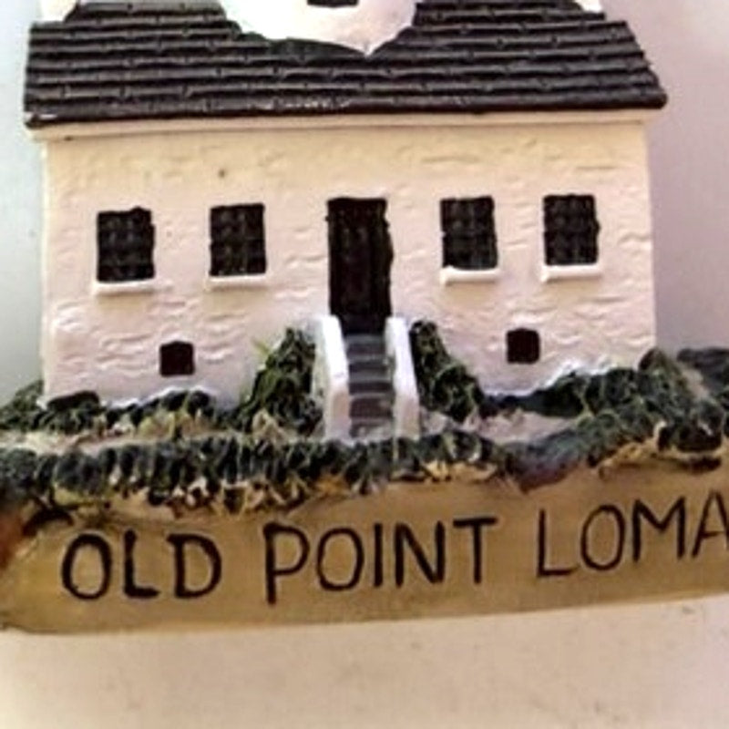 Old Point Loma Lighthouse San Diego CA 3D Resin Souvenir Fridge Magnet 2.5"