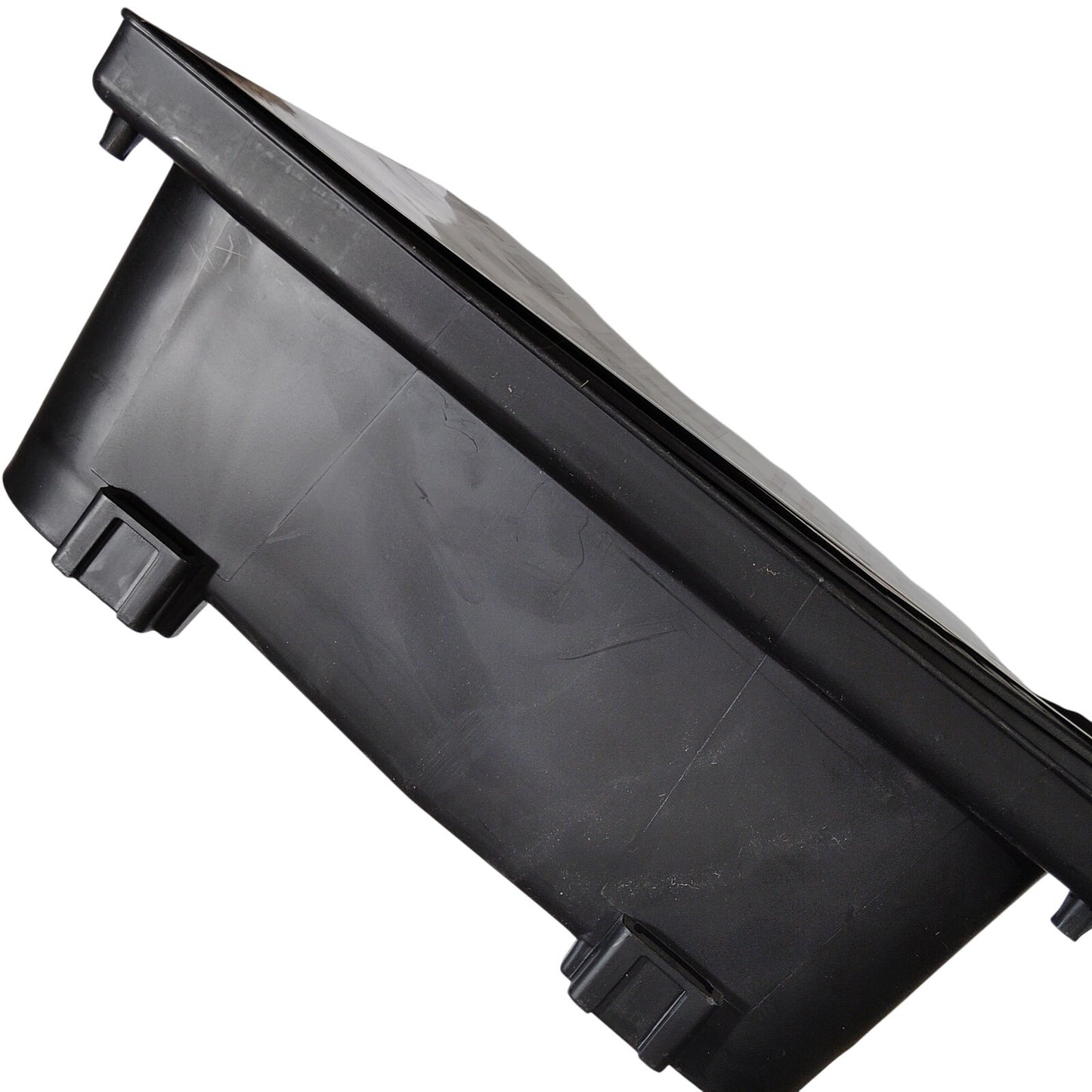 RELN 13"Sq. x 5"H Low Profile Catch Basin Kit (Black Plastic, Grate Included)