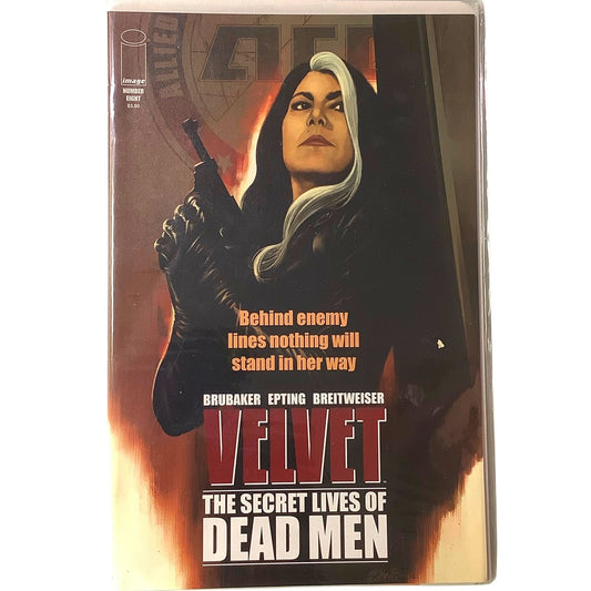 Velvet #8, The Secret Lives of Dead Men, November 2014, Image Comics, NM 9.4