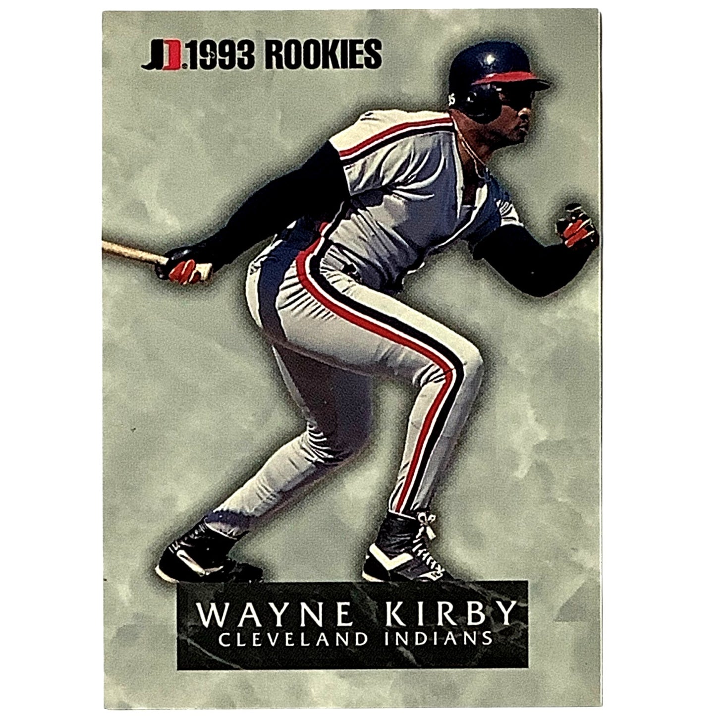 1993 Rookies, Wayne Kirby, Cleveland, MLB, Jimmy Dean 1993, Card 5, EX/NM