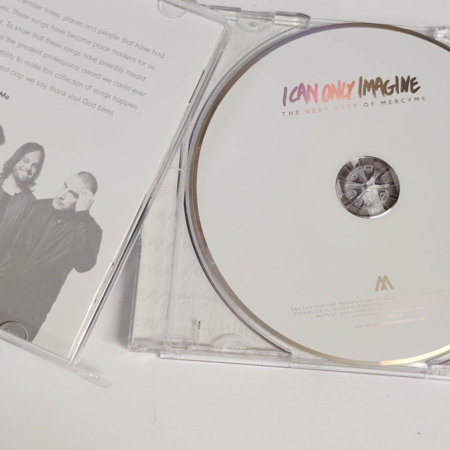 MercyMe “I Can Only Imagine: The Very Best of MercyMe” CD 2018 13 Tracks