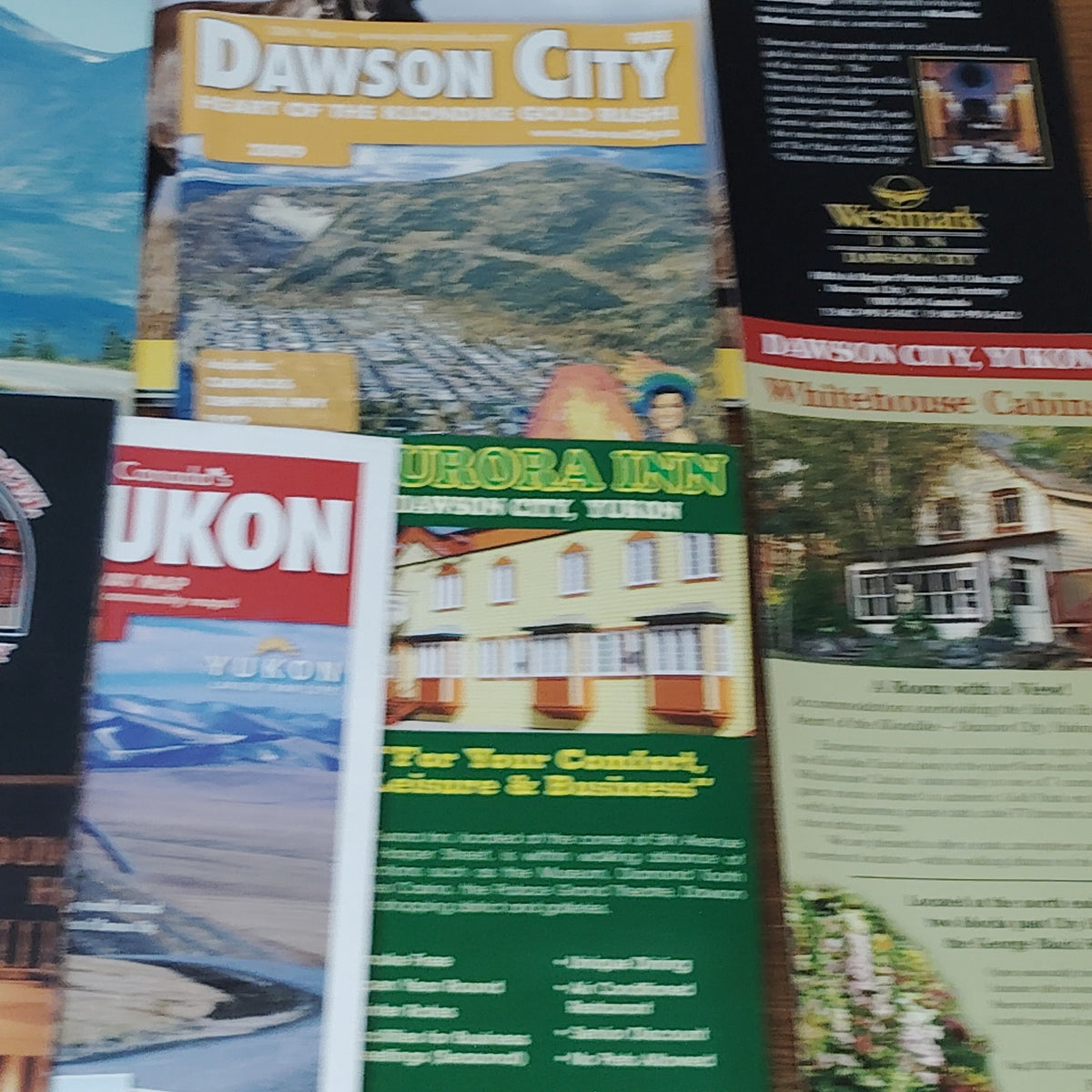 Dawson City Yukon Ephemera Collection 2009 - Travel Brochures & Maps
