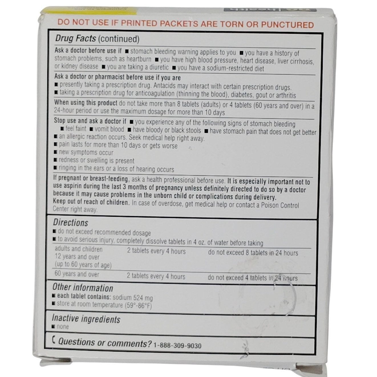 DG Health Antacid & Pain Relief – 36 Tablets – Original Flavor – Exp. 12/2025