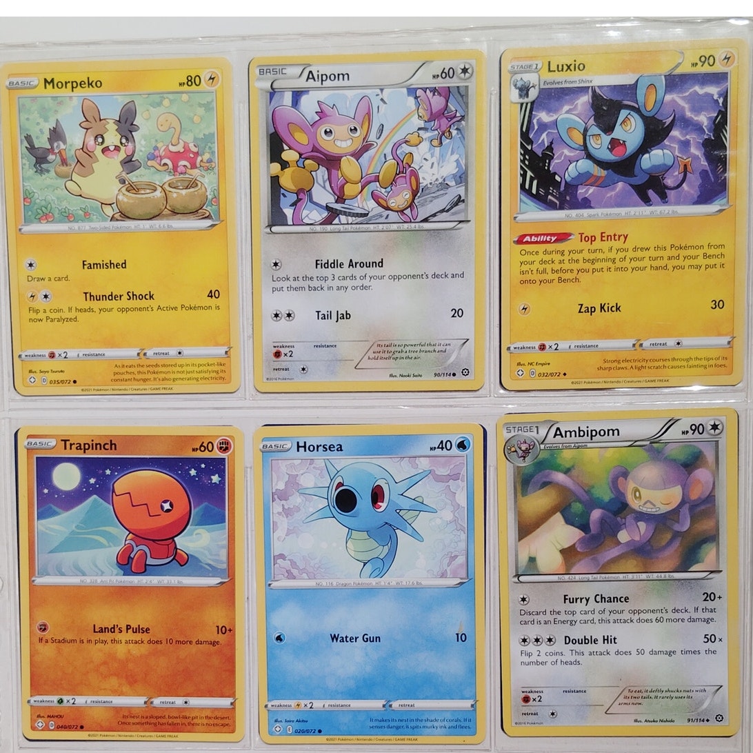 18 Random Pokémon Cards Pictured, Actual Photos Provided
