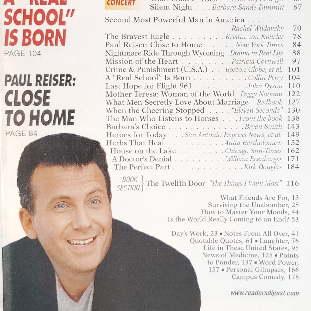 Reader's Digest December 1997 Magazine - Paul Reiser Cover, Vintage Issue